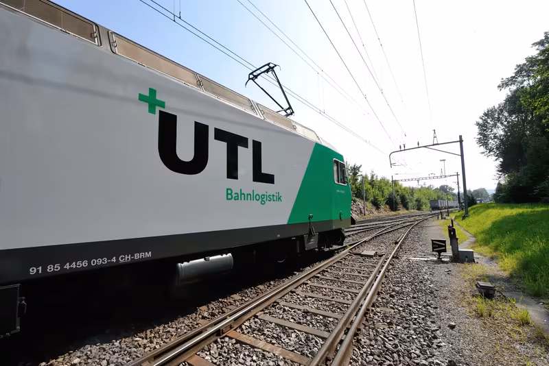 Markenauftritt für UTL Bahnlogistik, gestaltet von Studio BUBORI