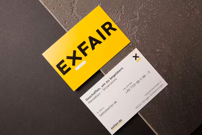 EXFAIR, gestaltet von Studio BUBORI