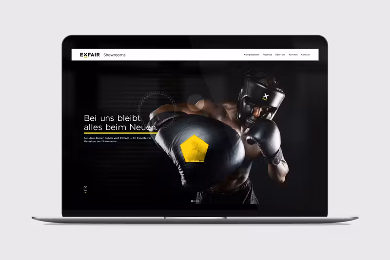 EXFAIR, gestaltet von Studio BUBORI