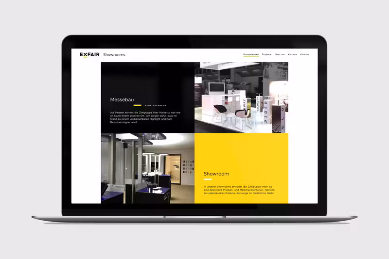 EXFAIR, gestaltet von Studio BUBORI