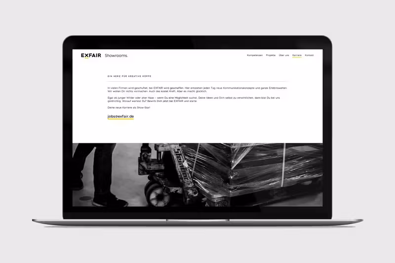 EXFAIR, gestaltet von Studio BUBORI