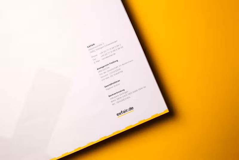 EXFAIR, gestaltet von Studio BUBORI
