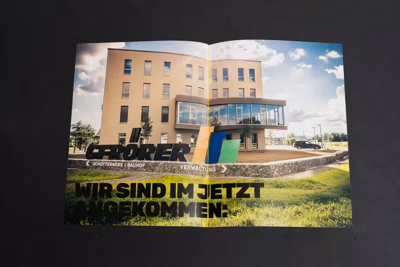 Gfrörer Einweihungsfeier, gestaltet von Studio BUBORI