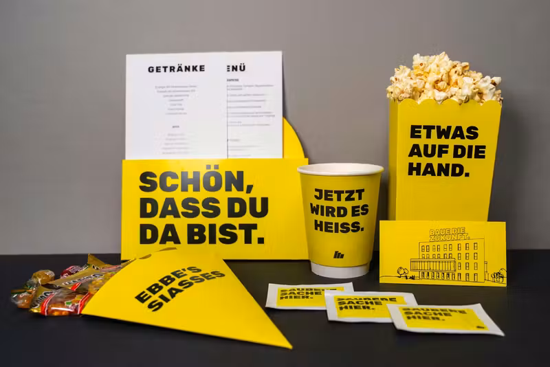 Gfrörer Einweihungsfeier, gestaltet von Studio BUBORI