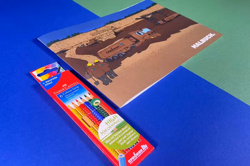 Gfrörer Malbuch, gestaltet von Studio BUBORI