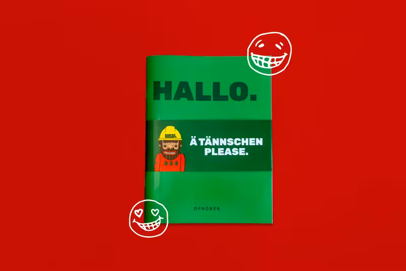 Hallo Magazin II, gestaltet von Studio BUBORI
