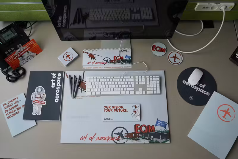 SACS Aerospace, gestaltet von Studio BUBORI