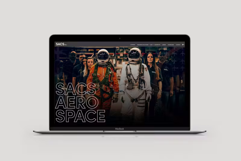 SACS Aerospace, gestaltet von Studio BUBORI