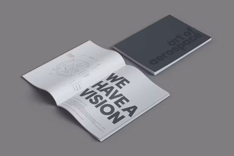 SACS Imagebroschüre, gestaltet von Studio BUBORI