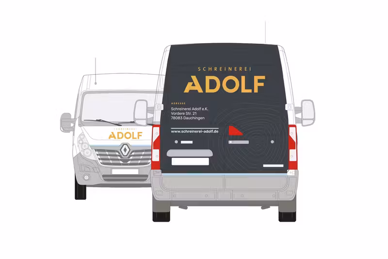 Schreinerei Adolf, gestaltet von Studio BUBORI