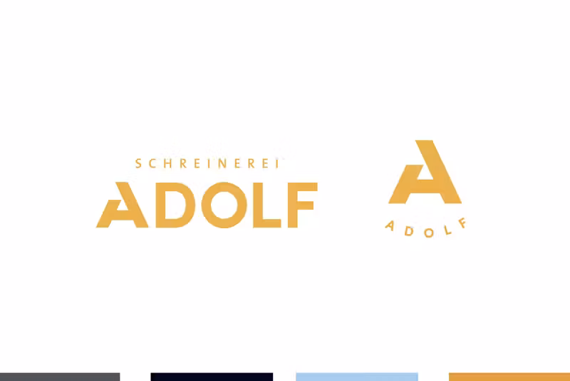 Schreinerei Adolf, gestaltet von Studio BUBORI