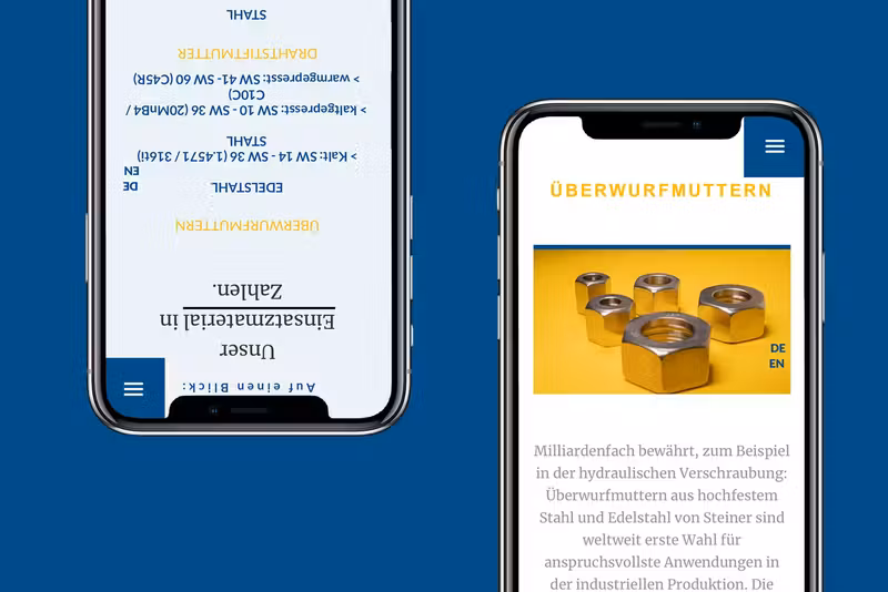 STEINER, gestaltet von Studio BUBORI