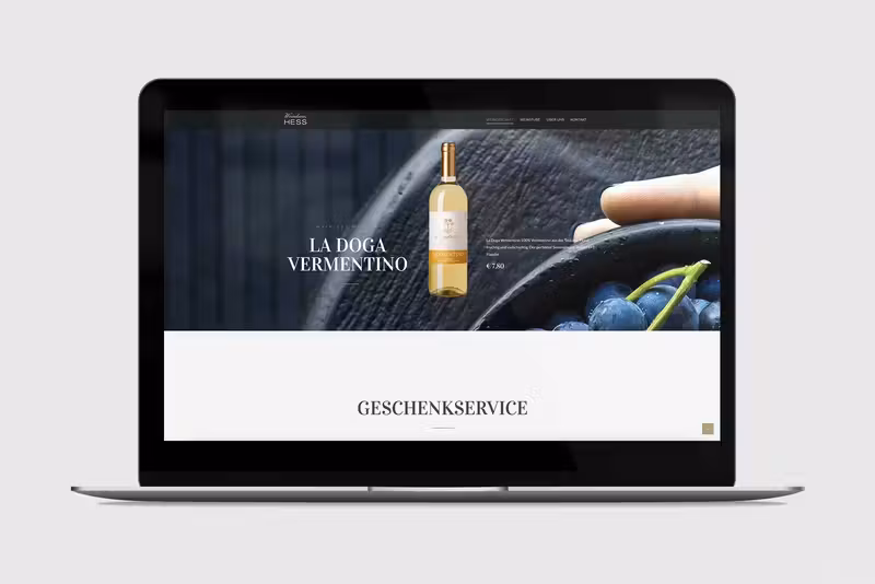 Weinhaus Hess, gestaltet von Studio BUBORI