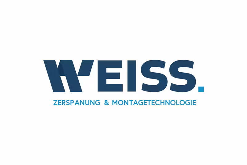 Weiss Zerspanung, gestaltet von Studio BUBORI