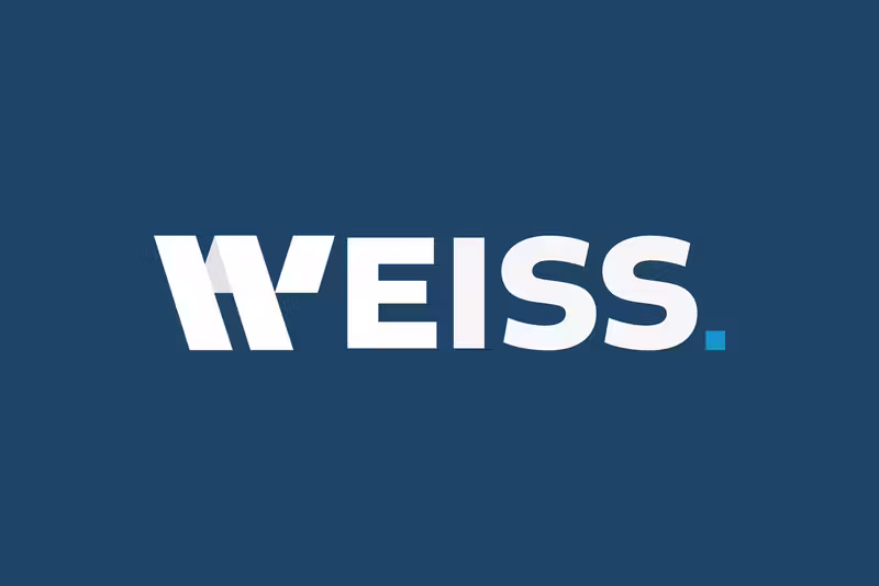 Weiss Zerspanung, gestaltet von Studio BUBORI