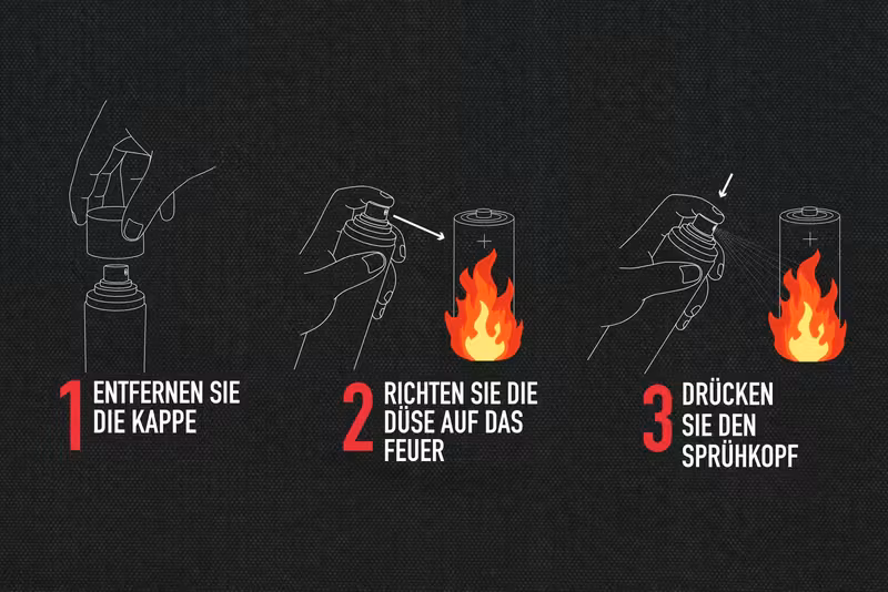 XBAG Feuerlöscher Etikett, gestaltet von Studio BUBORI
